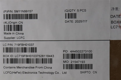 Lenovo MECH_ASM FRU KBD CCV ITA BL(PMX) UK BK 5M11N99161