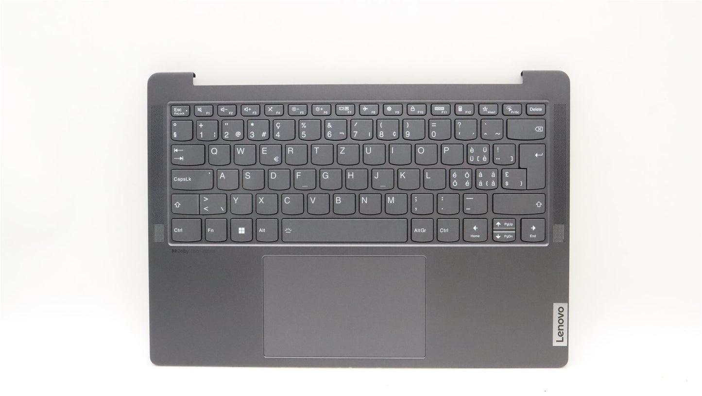 Lenovo Yoga 6 14IAP8 Palmrest Cover Touchpad Keyboard Switzerland 5CB1K03800