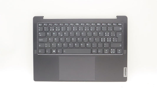 Lenovo Yoga 6 14IAP8 Palmrest Cover Touchpad Keyboard Switzerland 5CB1K03800