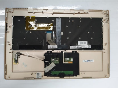 Lenovo Yoga 910-13IKB Palmrest Cover Touchpad Keyboard Italian Gold 5CB0M35111