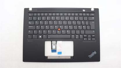 Lenovo ThinkPad T14s Gen 4 Keyboard Palmrest Top Cover Norwegian 5M11L59375