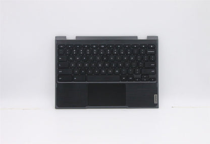 Lenovo Chromebook 300e 2nd Keyboard Palmrest Top Cover US Black 5CB0Y57963