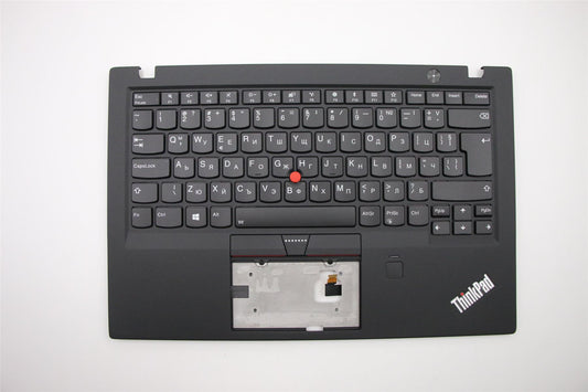 Lenovo Carbon X1 5th Keyboard Palmrest Top Cover Bulgairian Black 01LX504