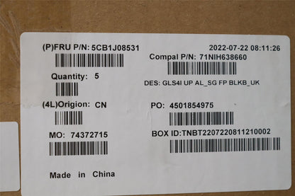 Lenovo IdeaPad 5 14IAL7 5 14ABA7 Palmrest Cover Touchpad Keyboard 5CB1J08531