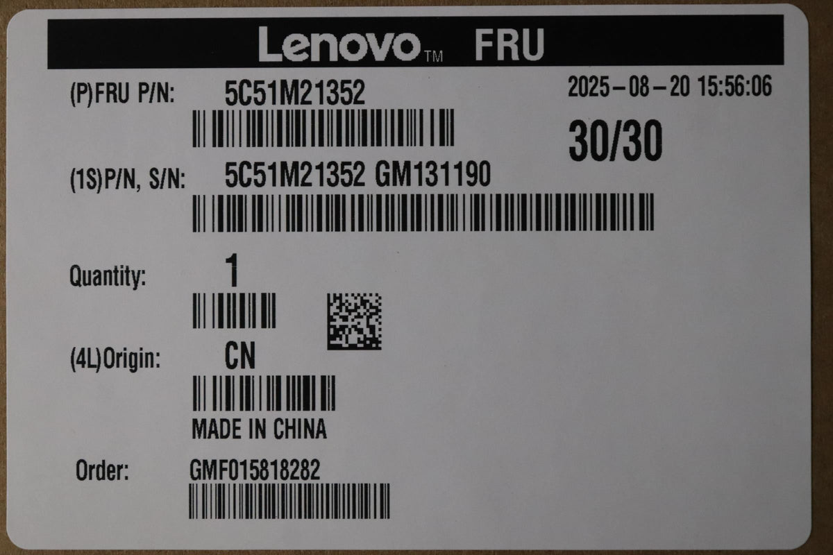 Lenovo CARDPOP 1X 4-port card USB PCIe PCI Board 5C51M21352