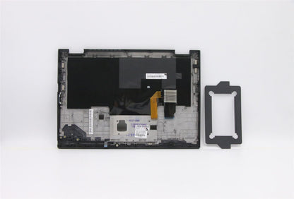 Lenovo Yoga X13 Gen 1 Palmrest Cover Keyboard UK Europe Black 5M10Y85808