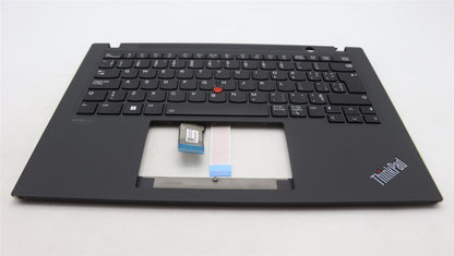 Lenovo ThinkPad T14s Gen 3 Keyboard Palmrest Top Cover US Black 5M11H27371