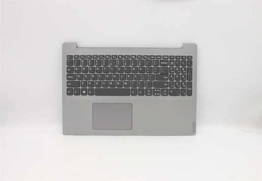 Lenovo IdeaPad S145-15IKB Palmrest Cover Touchpad Keyboard US Grey 5CB0W43240