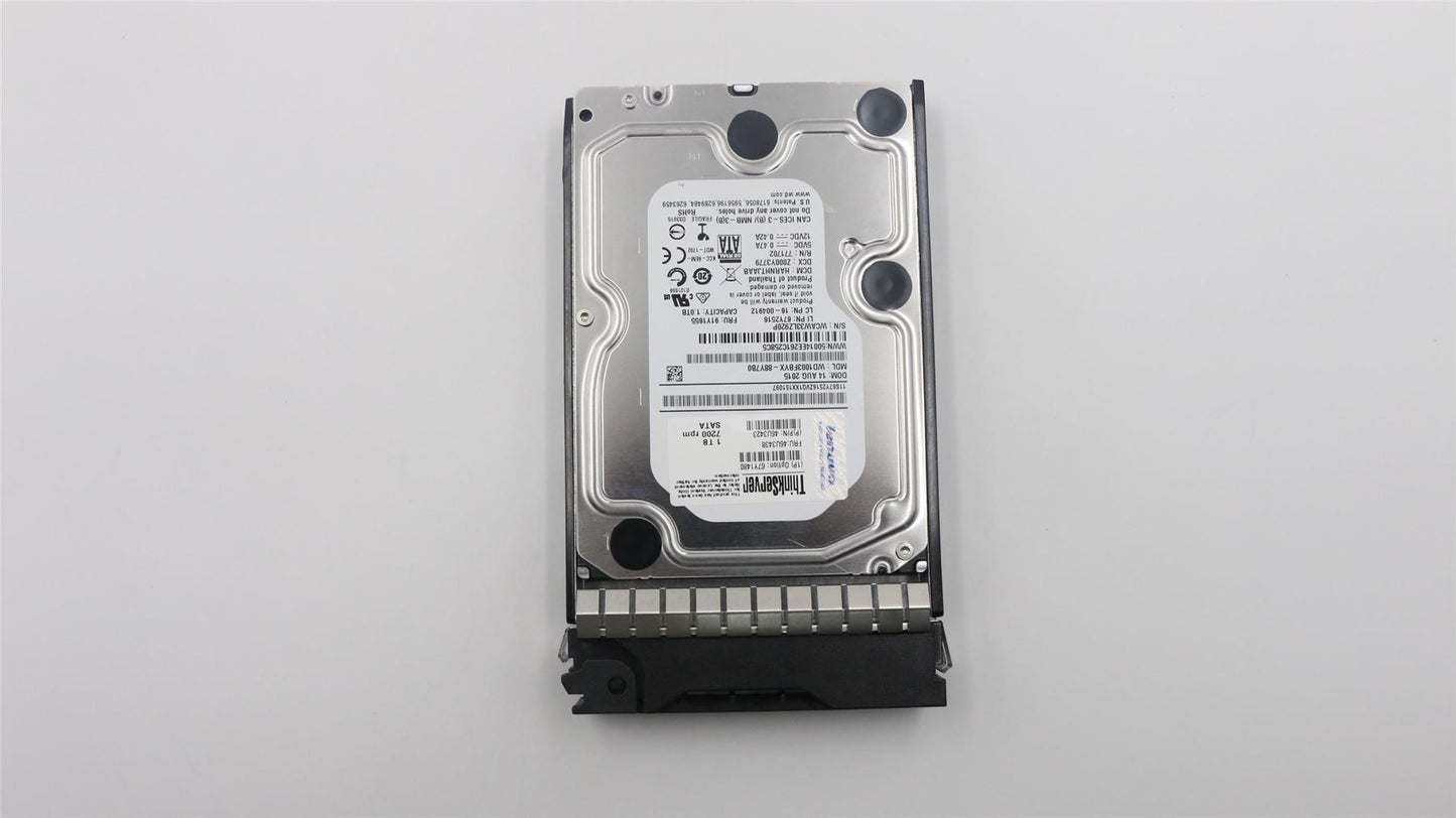 Lenovo DRIVEH FRU 1TGB 3.5 FRU 46U3438