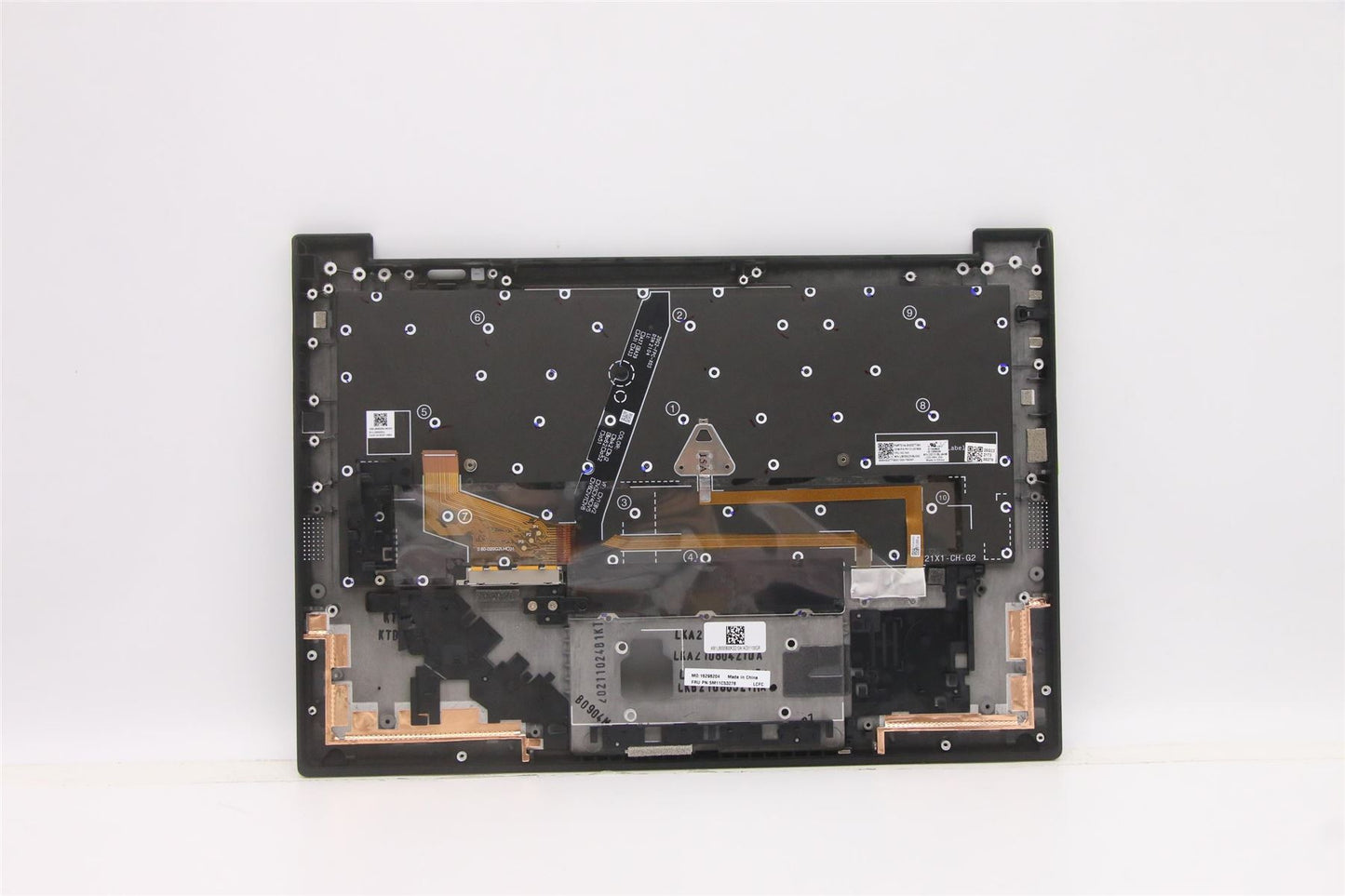 Lenovo ThinkPad X1 9th Gen Keyboard Palmrest Top Cover Hebrew Backlit 5M11C53278