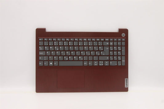 Lenovo IdeaPad 3-15ARE05 3-15IIL05 Keyboard Palmrest Top Cover Red 5CB1D02113