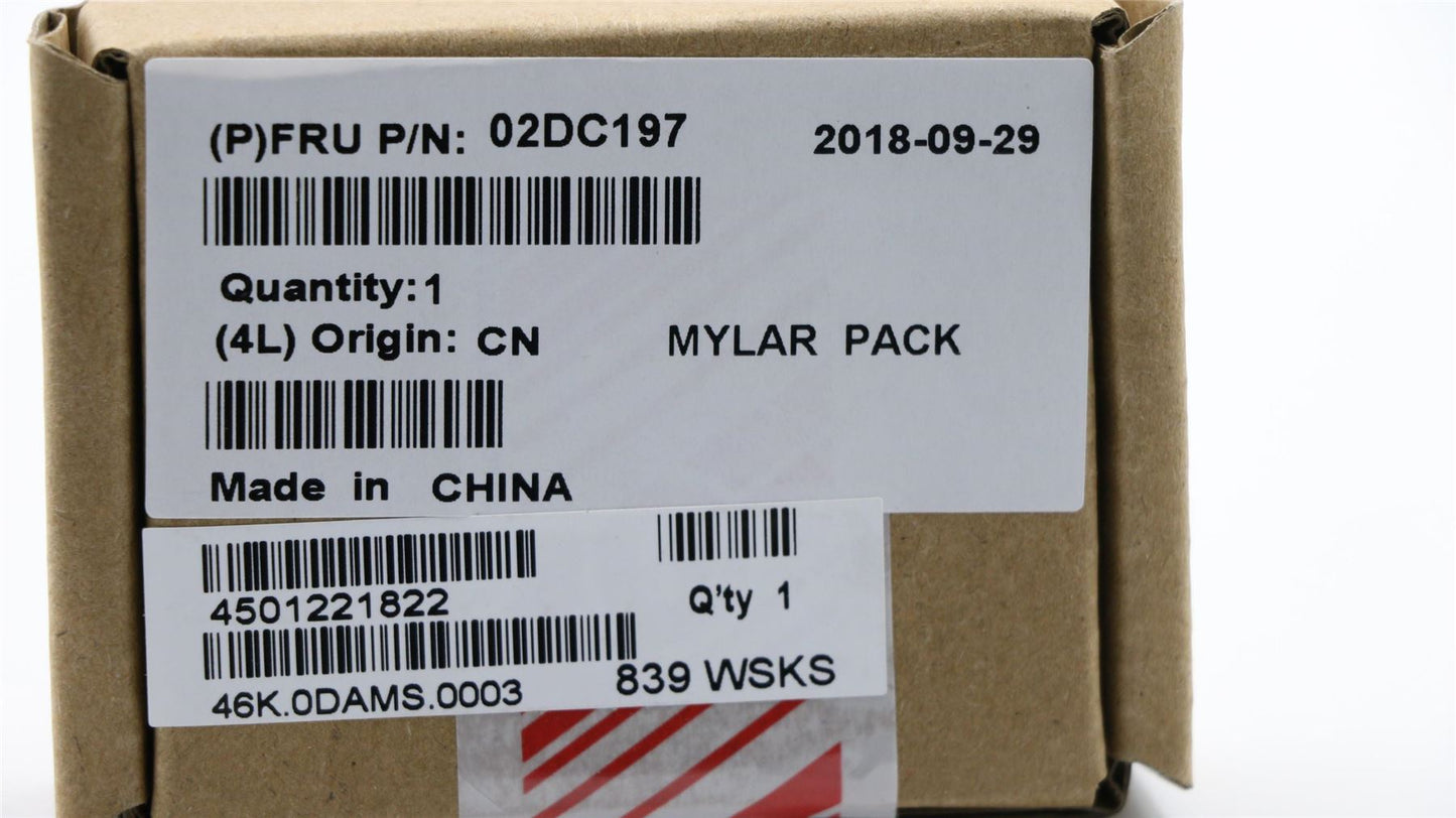 Lenovo 02DC197 MECHANICAL FRU SCREW Mylar