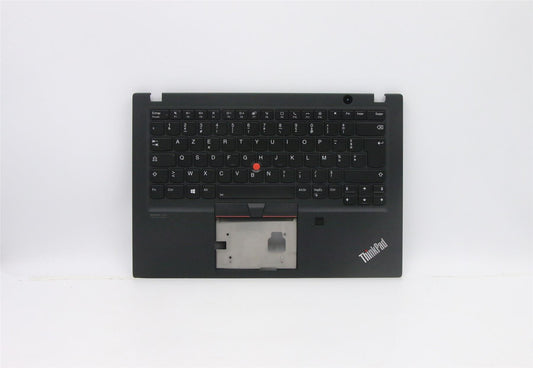 Lenovo ThinkPad T14s Keyboard Palmrest Top Cover French Black Backlit 5M10Z41378