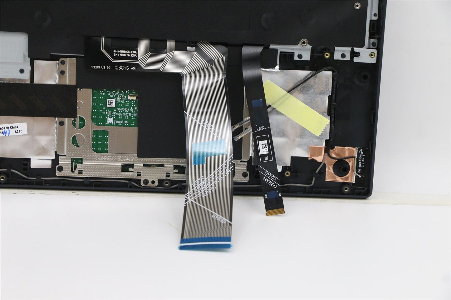 Lenovo Legion 5-15ACH6 Keyboard Palmrest Top Cover US Blue 5CB1C93032