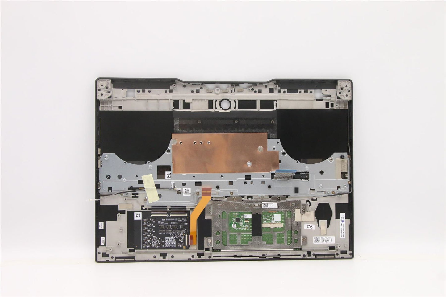 Lenovo S7 15ACH6 Palmrest Cover Touchpad Keyboard Hebrew Black 5CB1C93716