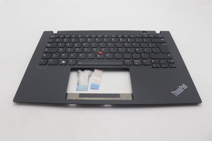 Lenovo ThinkPad T14s Gen 2 Keyboard Palmrest Top Cover French Black 5M11C48061