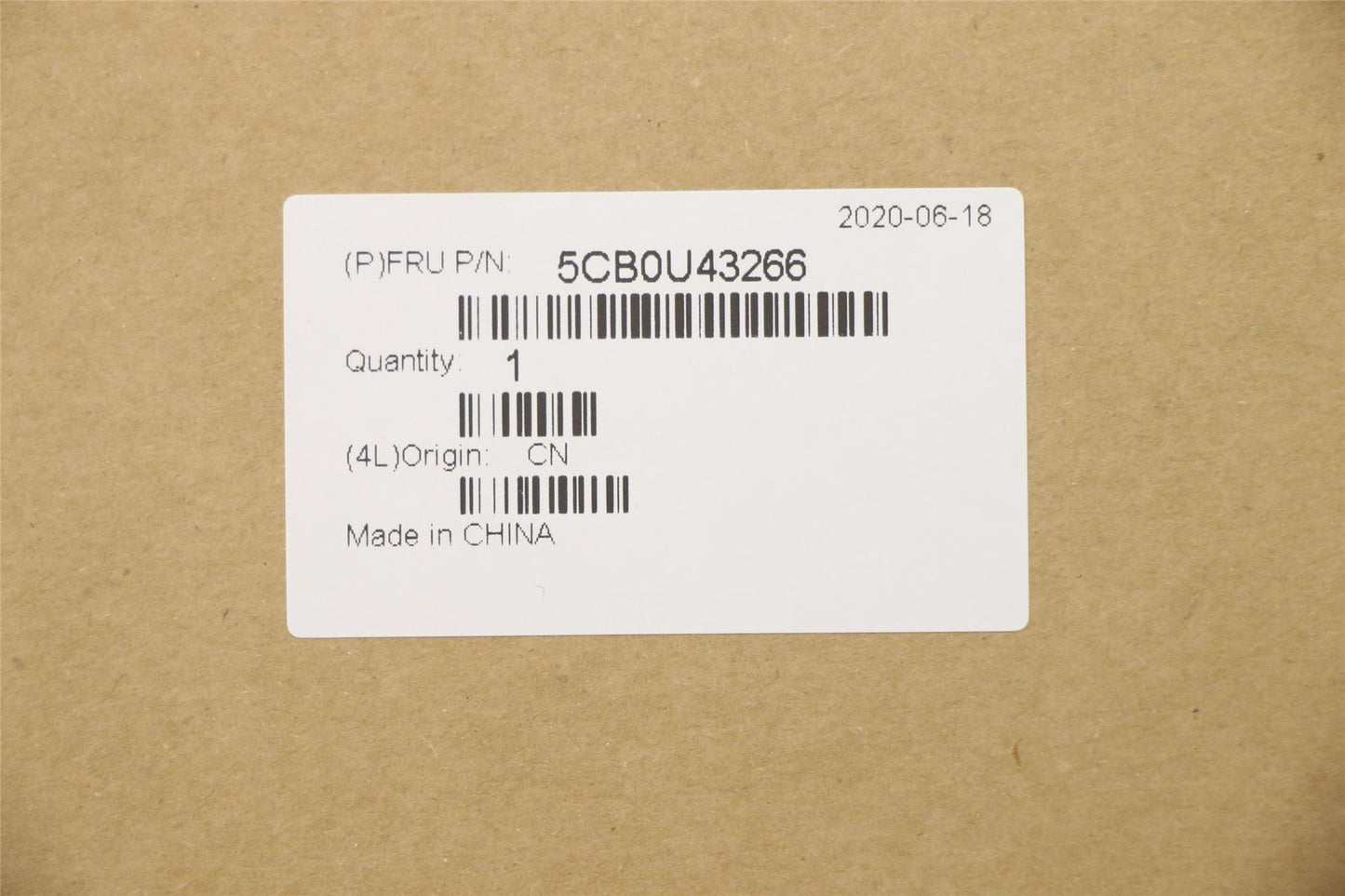 Lenovo UpperCaseASM_B MGR_NBL W/ CH 5CB0U43266