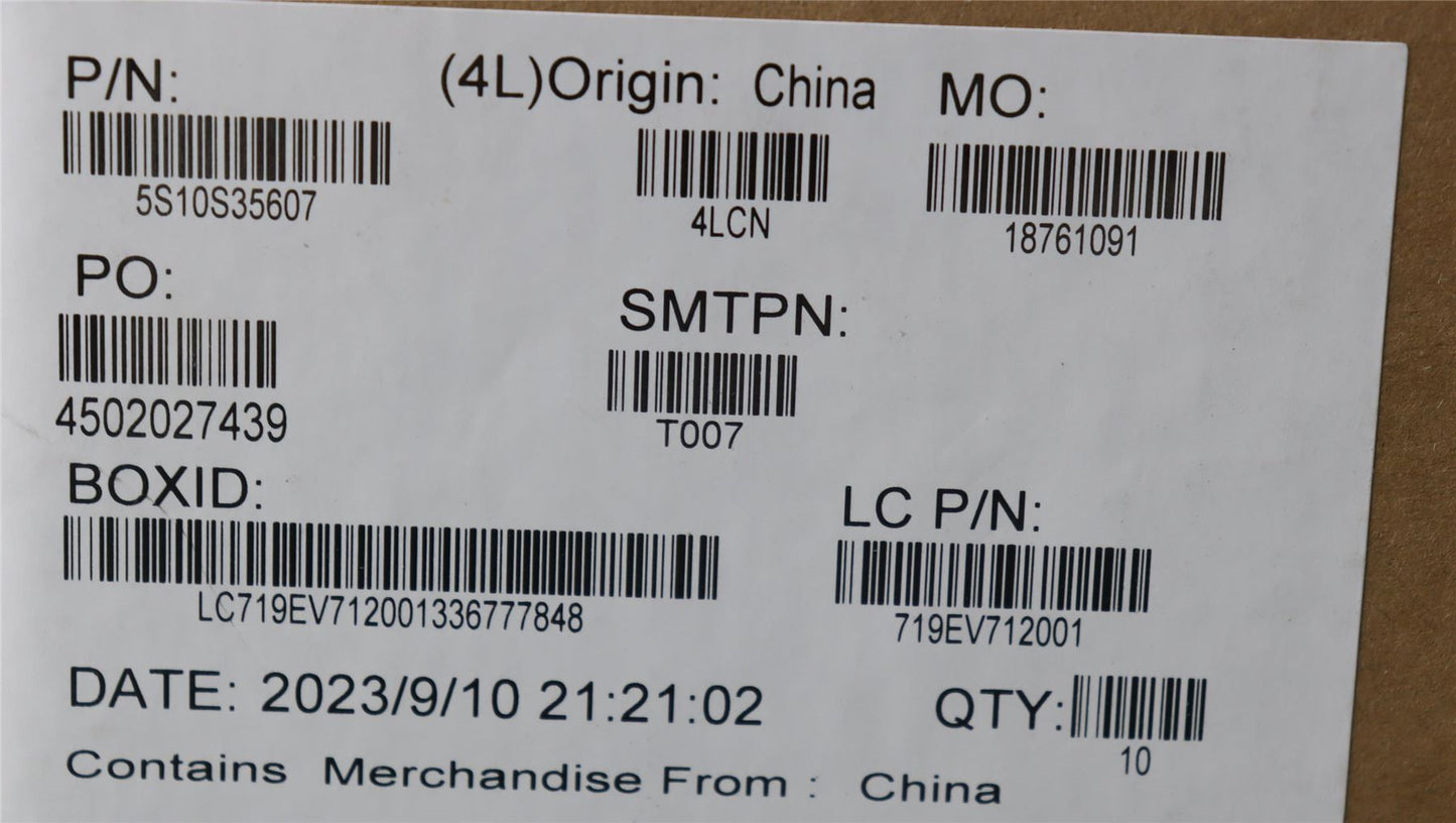 Lenovo SCREW SCREW L 83EM KITS 5S10S35607