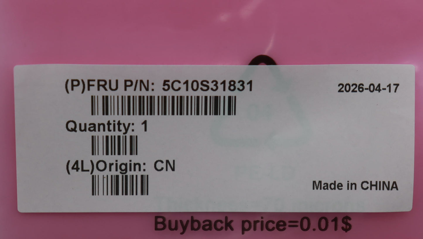 Lenovo C 83UK Battery Cable 5C10S31831