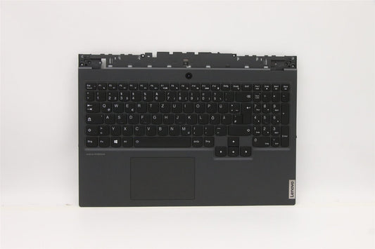 Lenovo Legion 5 15IMH6 Palmrest Cover Touchpad Keyboard German Grey 5CB1D12469