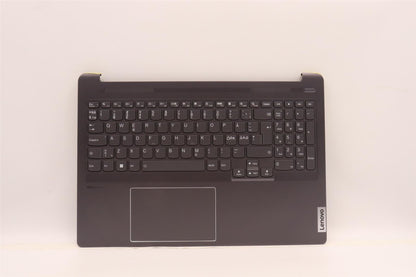 Lenovo IdeaPad 5 16IAH7 Palmrest Cover Touchpad Keyboard Nordic Grey 5CB1H95485