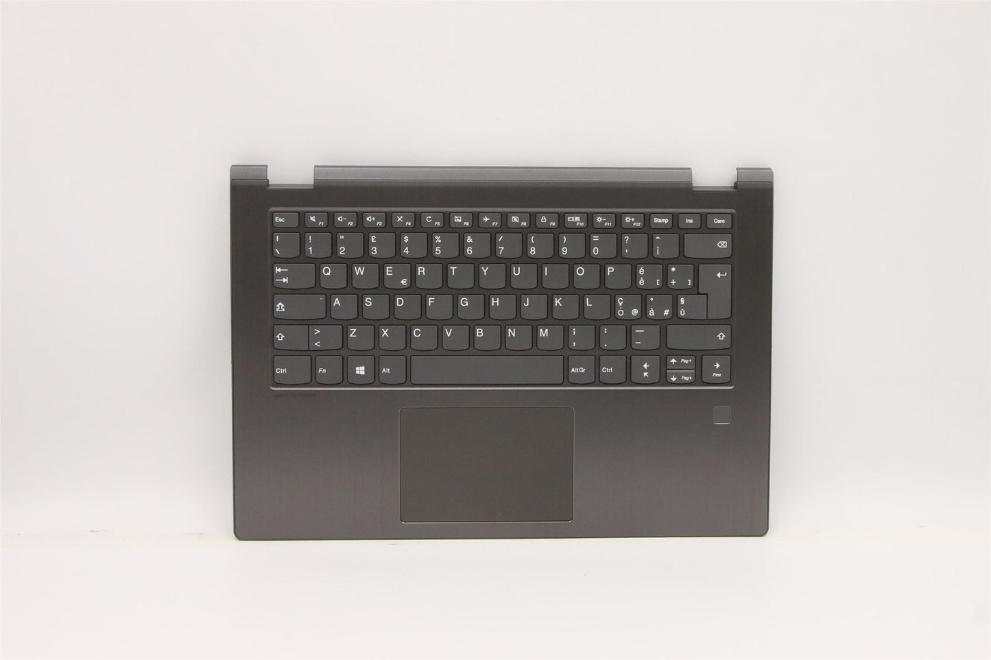 Lenovo Yoga 530-14ARR Palmrest Cover Touchpad Keyboard Italian Grey 5CB0R47271