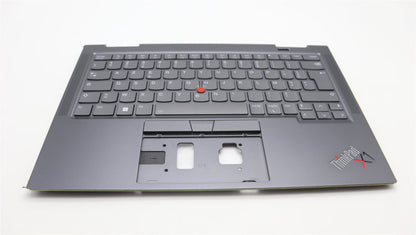 Lenovo Yoga X1 7th Keyboard Palmrest Top Cover French Grey 5M11H45734