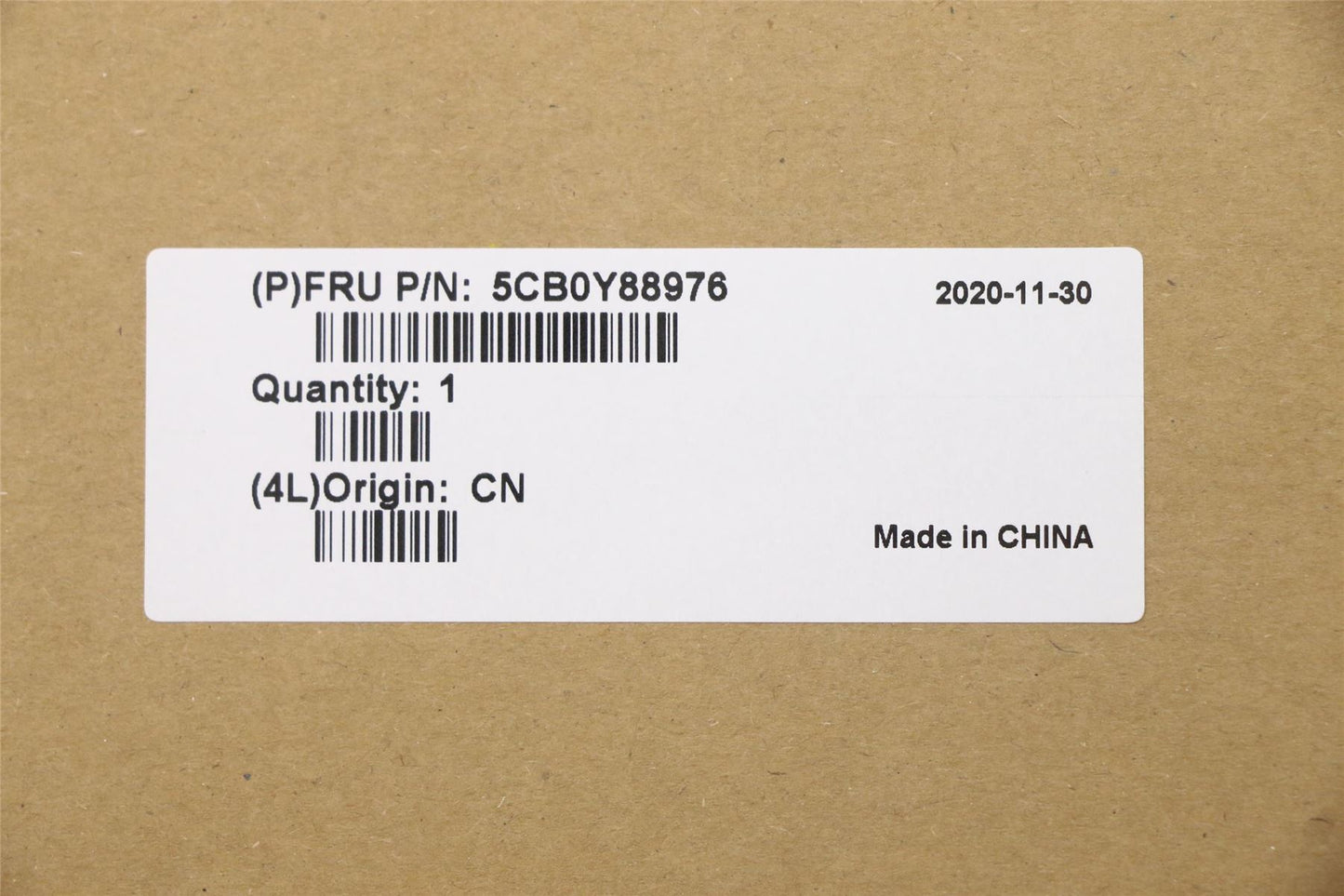 Lenovo Upper C81YH PL_BLK NFP BLKB_SPN 5CB0Y88976