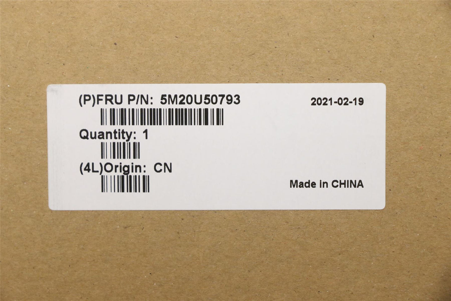Lenovo Plastic name cover 5M20U50793