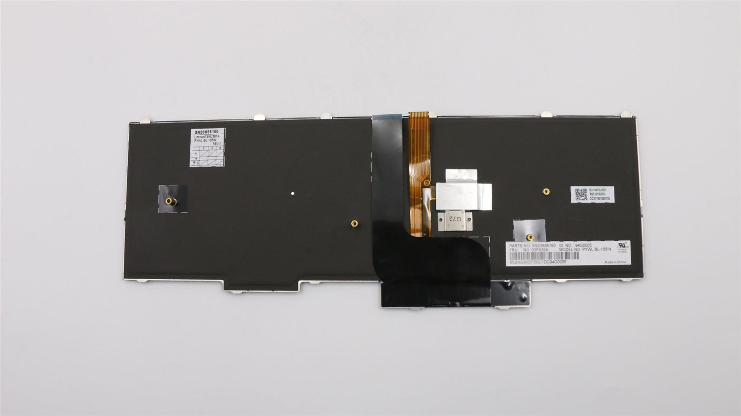 Lenovo PYWL-KBD, IN, CHY, BL 00PA324