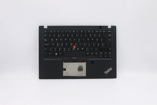 Lenovo ThinkPad T490s Palmrest Cover Keyboard Hungarian Black 02HM432