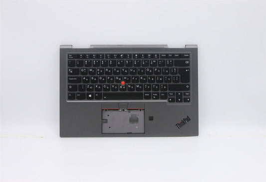Lenovo ThinkPad X1 4th Gen Palmrest Cover Keyboard Bulgarian Grey 5M10V24913