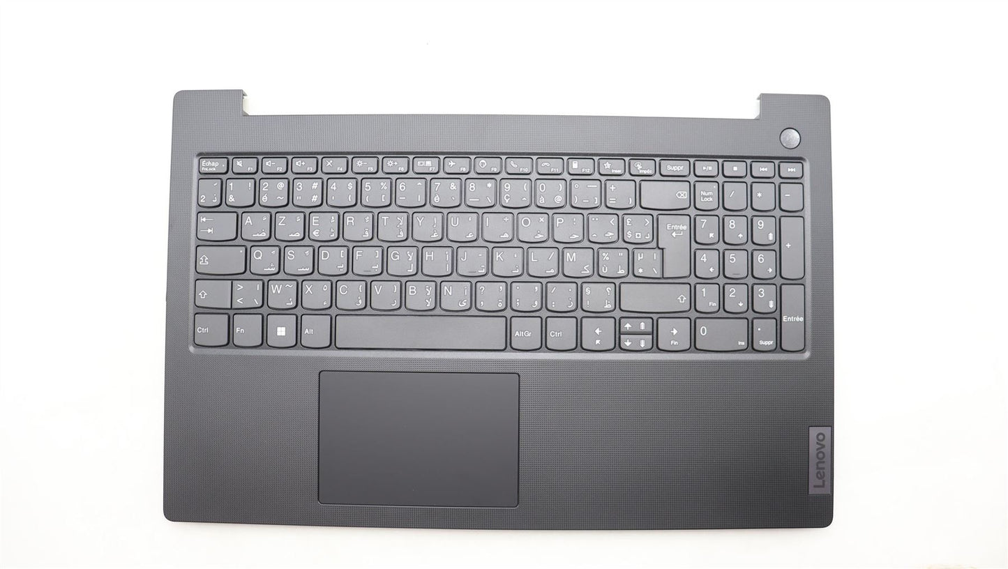 Lenovo V15 G2 IJL Palmrest Cover Touchpad Keyboard French Arabic 5CB1F36592