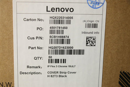 Lenovo Strip Cover H 82T3 Black 5CB1H88874