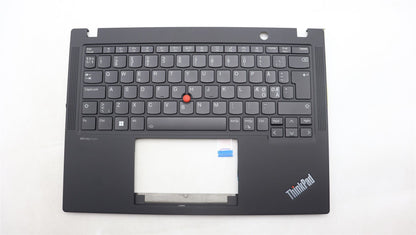 Lenovo ThinkPad X13 Gen 4 Keyboard Palmrest Top Cover Nordic Black 5M11L86010