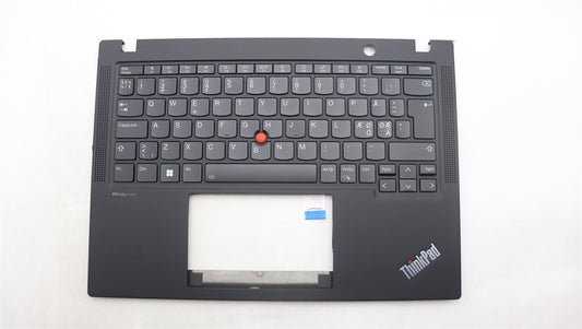Lenovo ThinkPad X13 Gen 4 Keyboard Palmrest Top Cover Nordic Black 5M11L86010