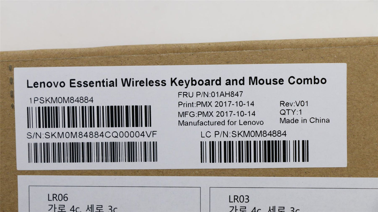 Lenovo Primax RFBU71 2.4G BK KR 01AH847