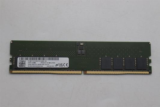 Lenovo 5M30Z71685 MEMORY UDIMM,32GB, DDR5,4800 ,Micron