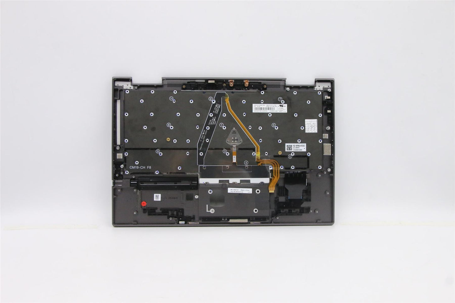 Lenovo ThinkPad X1 5th Gen Keyboard Palmrest Top Cover Turkish 5M10Z37132