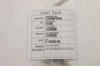 Lenovo 5T10S33221 TAPE TAPE H 82CU TP_Conductive_Cloth