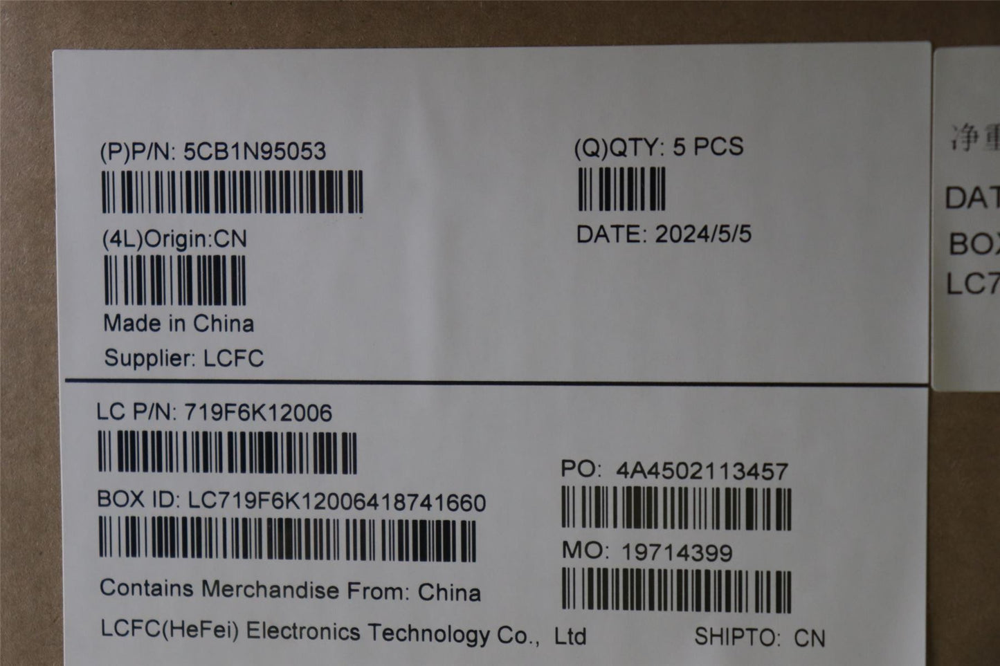 Lenovo Upper Case ASM_SPA L 83D5AG UMA 5CB1N95053