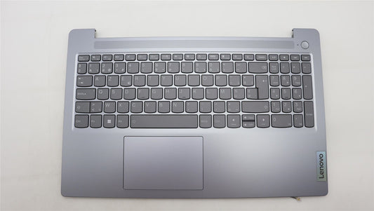 Lenovo IdeaPad 3 15IRU8 Palmrest Cover Touchpad Keyboard Belgian 5CB1L45713