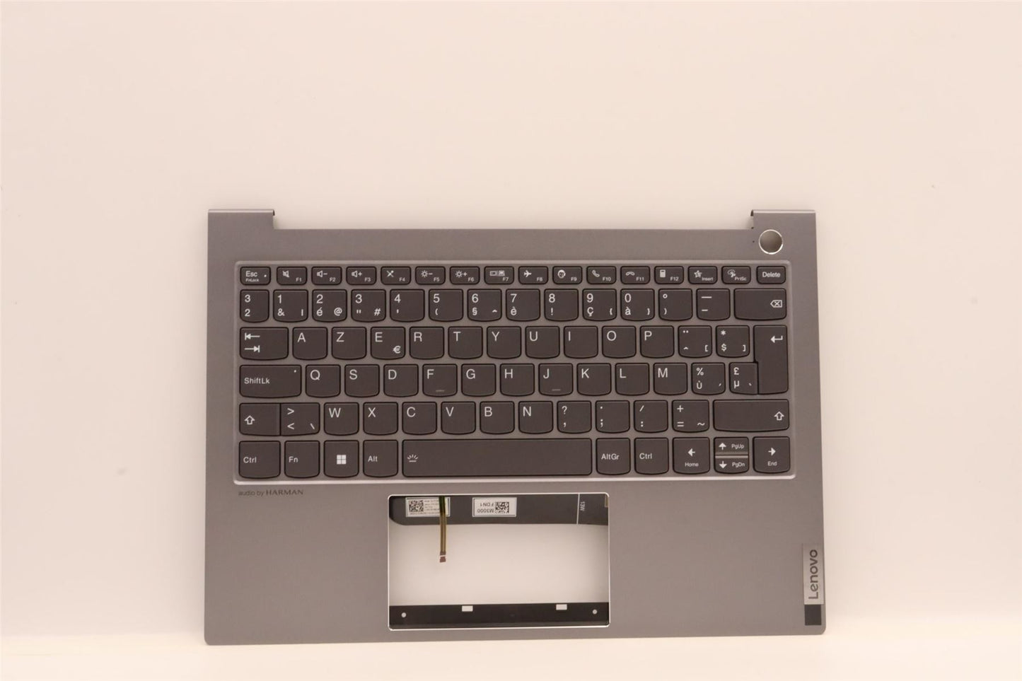 Lenovo ThinkBook 13s G4 IAP Keyboard Palmrest Top Cover Belgian Black 5CB1H18280