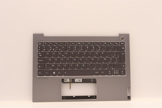 Lenovo ThinkBook 13s G4 IAP Keyboard Palmrest Top Cover Belgian Black 5CB1H18280