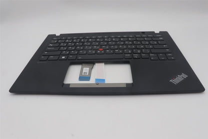 Lenovo ThinkPad T14s Gen 4 Keyboard Palmrest Top Cover Russian Black 5M11L93056