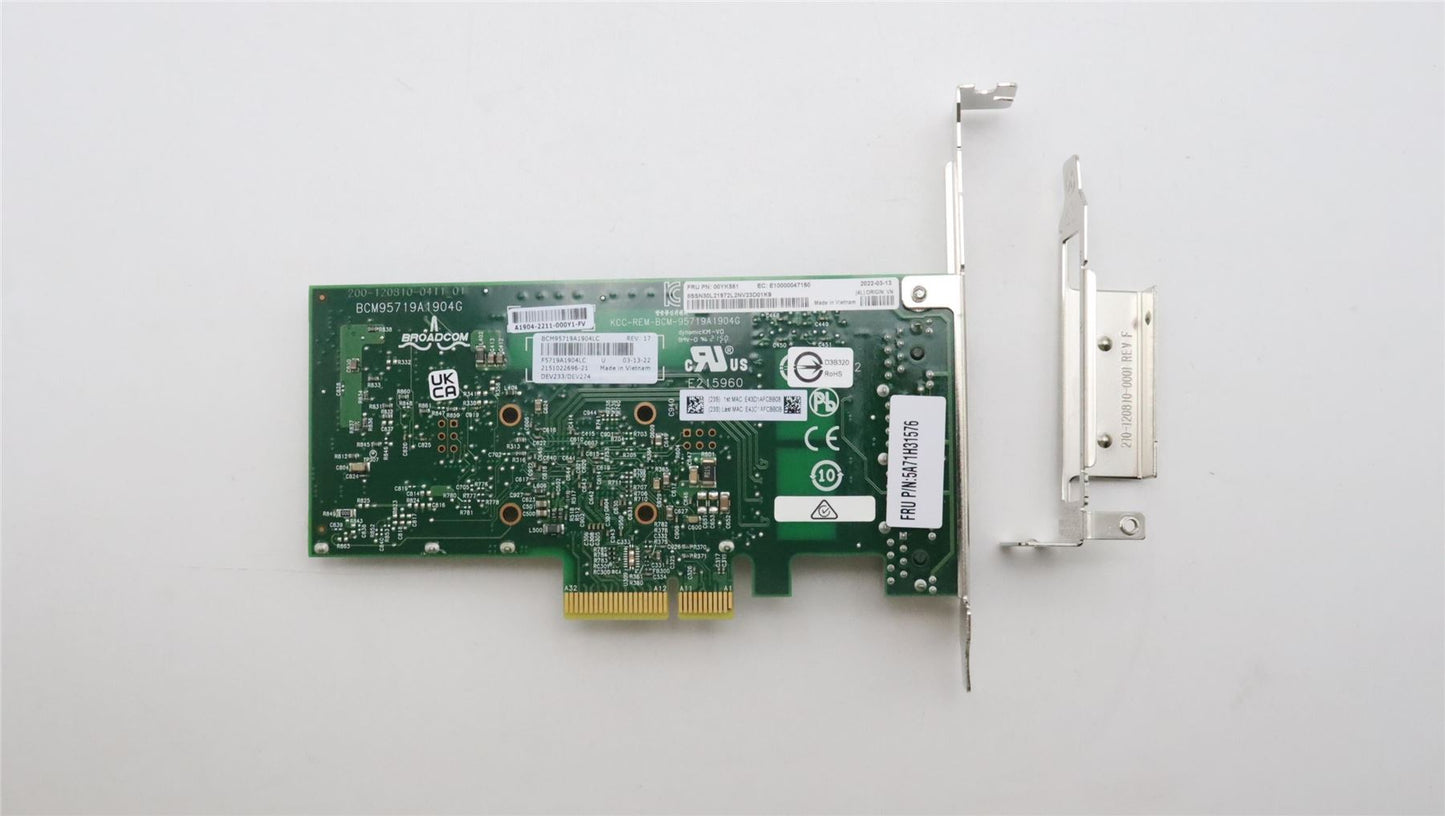 Lenovo Broadcom 5719 4-Ports 5A71H31576