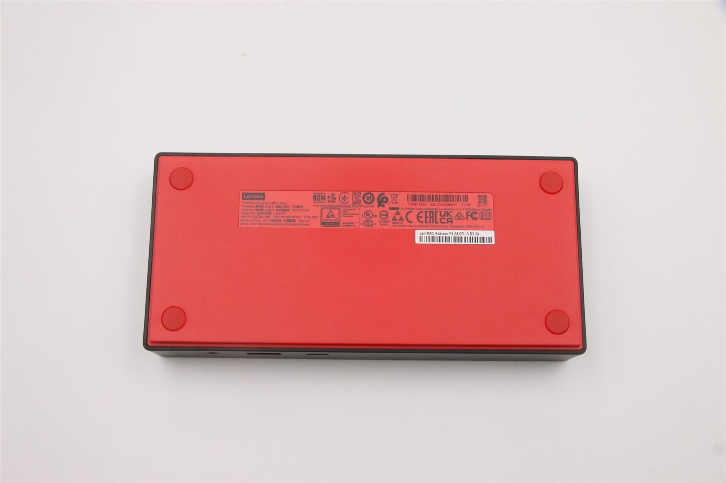 Lenovo FRU TP Universal USB-C Dock 5D21B41471
