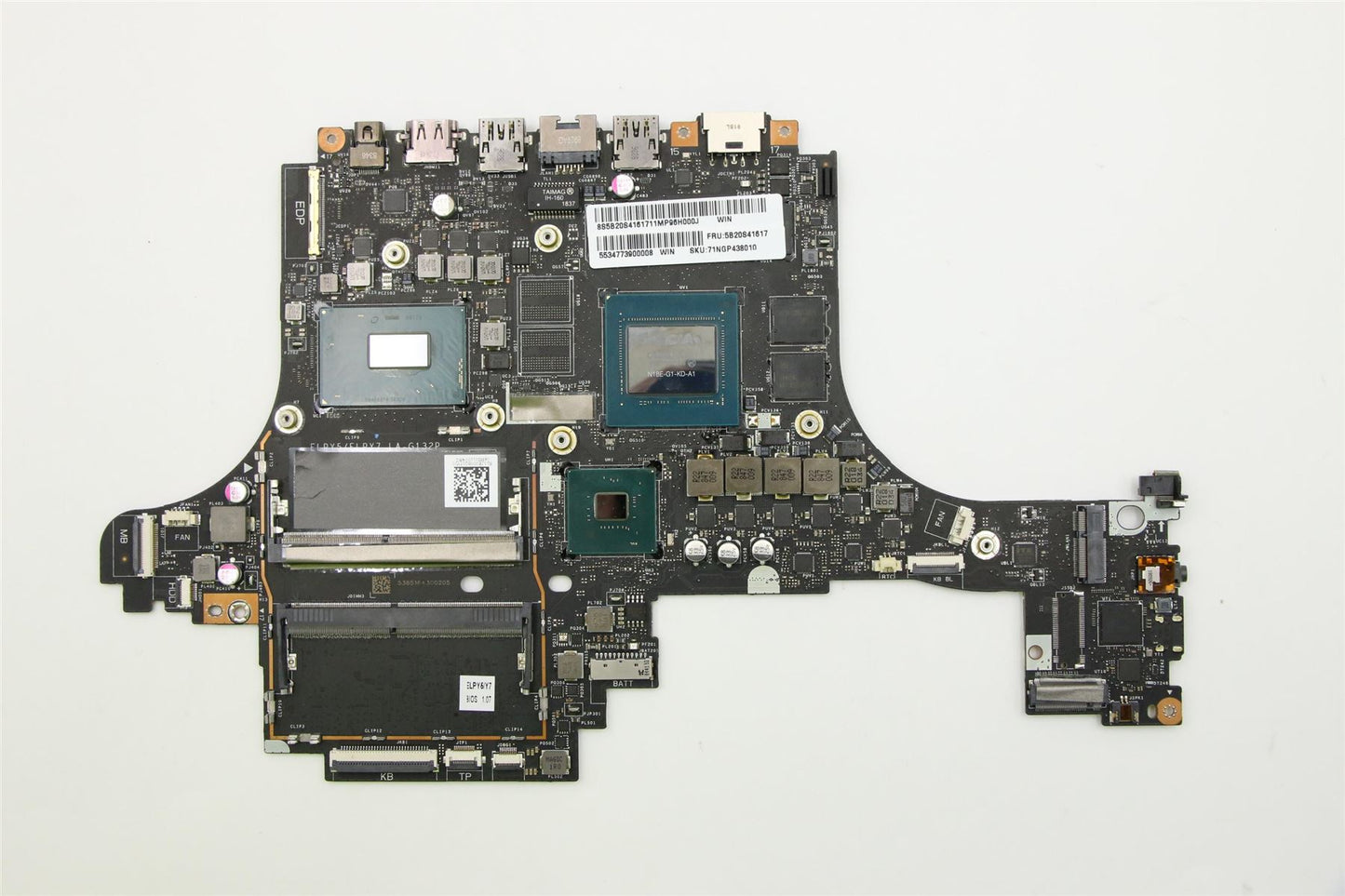 Lenovo Y740 15ICHg Motherboard Mainboard DIS intelI58300H 5B20S41617