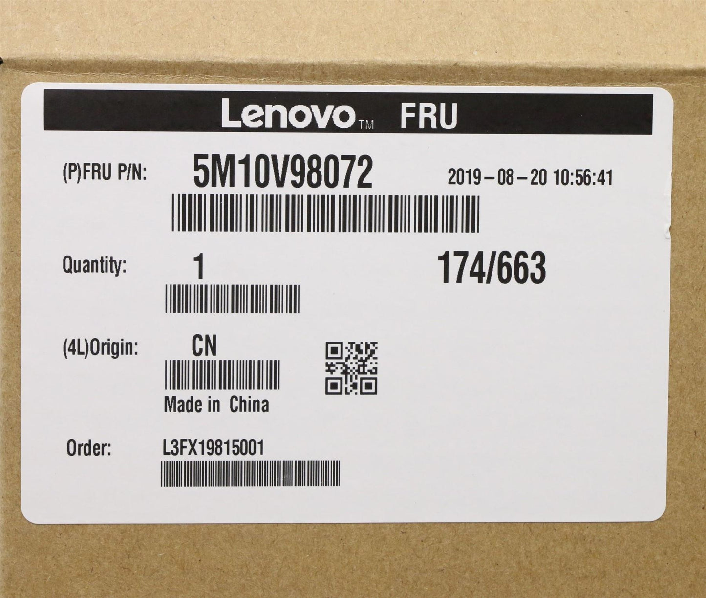 Lenovo ThinkPad T470s Palmrest Top Cover Housing Black 5M10V98072