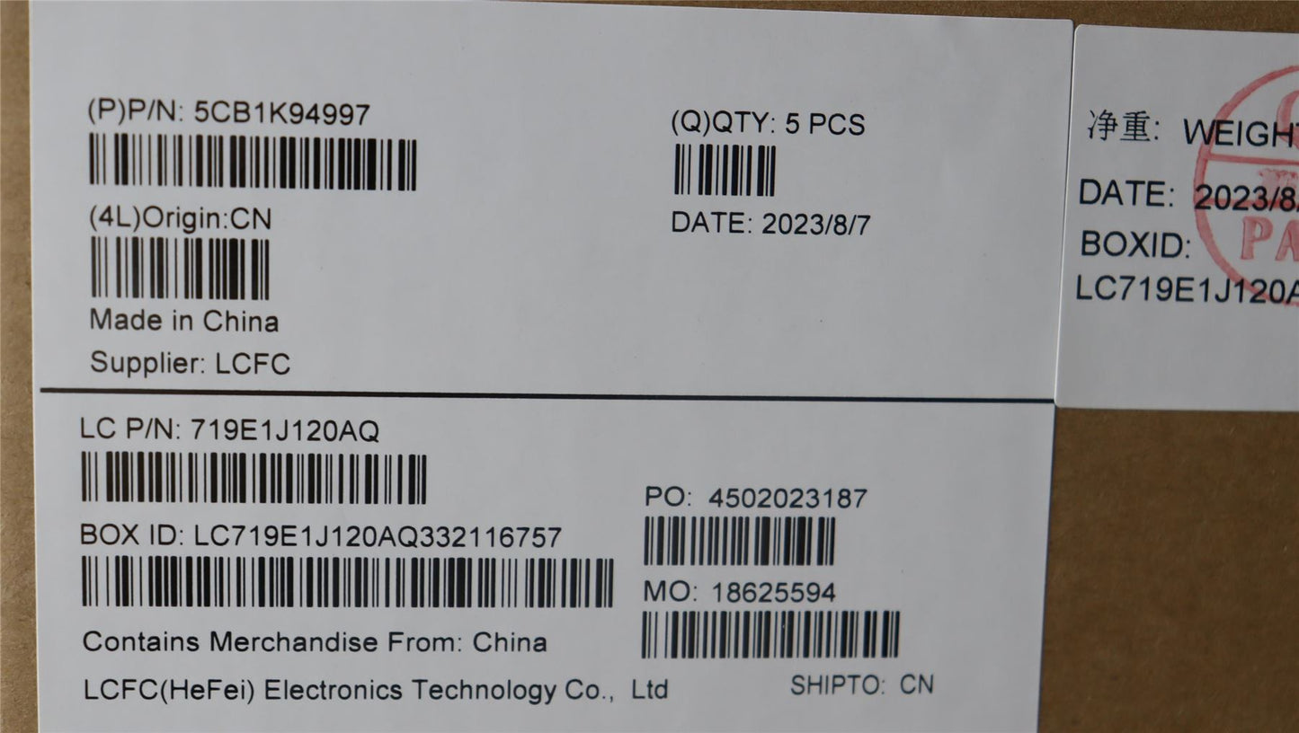 Lenovo IdeaPad 3 15IAN8 Palmrest Cover Touchpad Keyboard US Europe 5CB1K94997